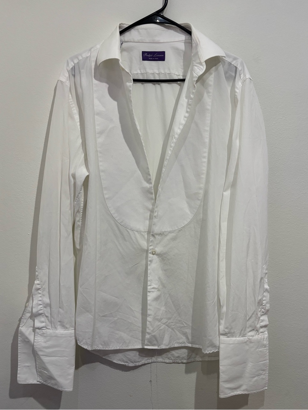 Ralph Lauren Purple Label Tuxedo Shirt 16.5